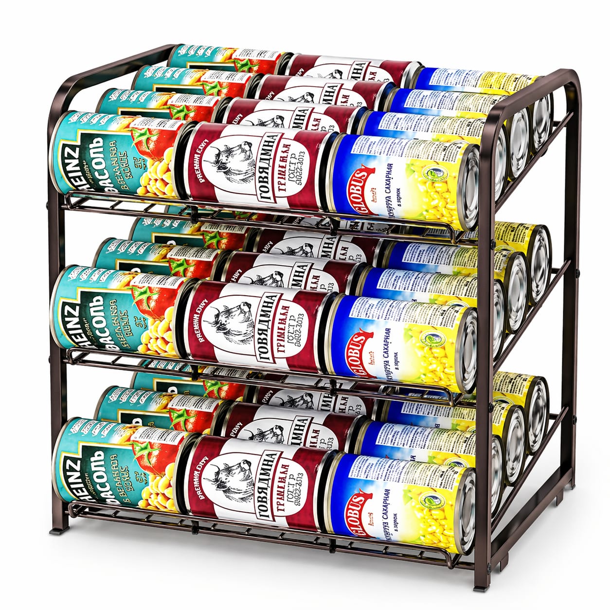 Stackable Can Rack Organizer for Pantry and Cabinets — Best Budget Pick
