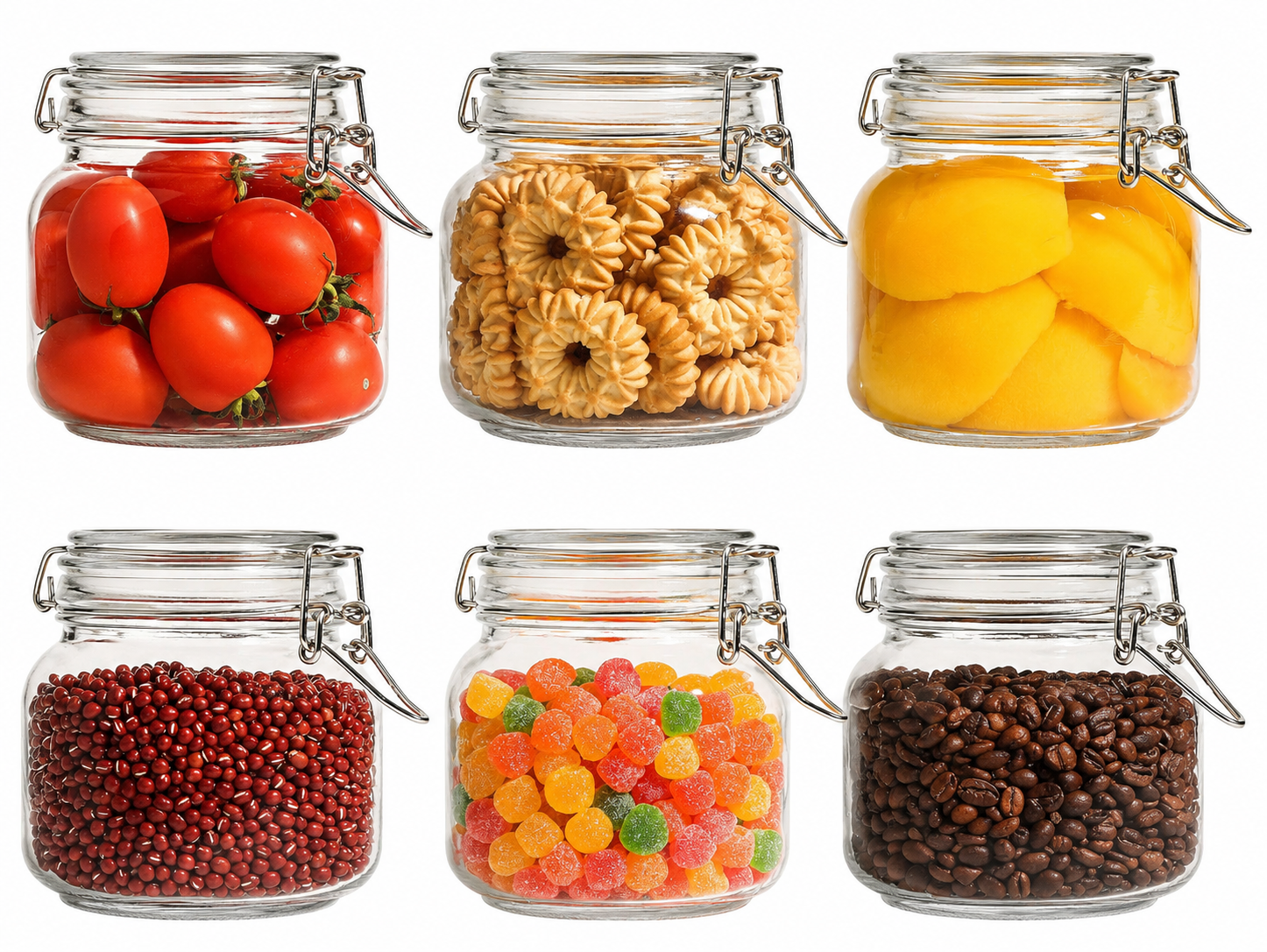 Glass Mason Jar Set