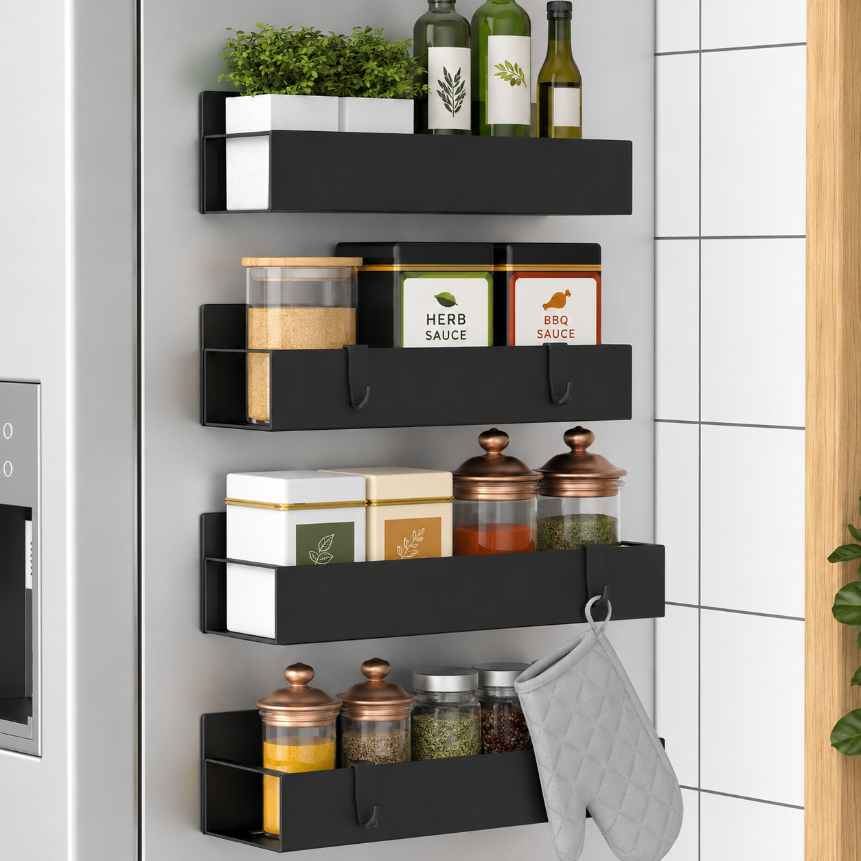 Magnetic Spice Rack