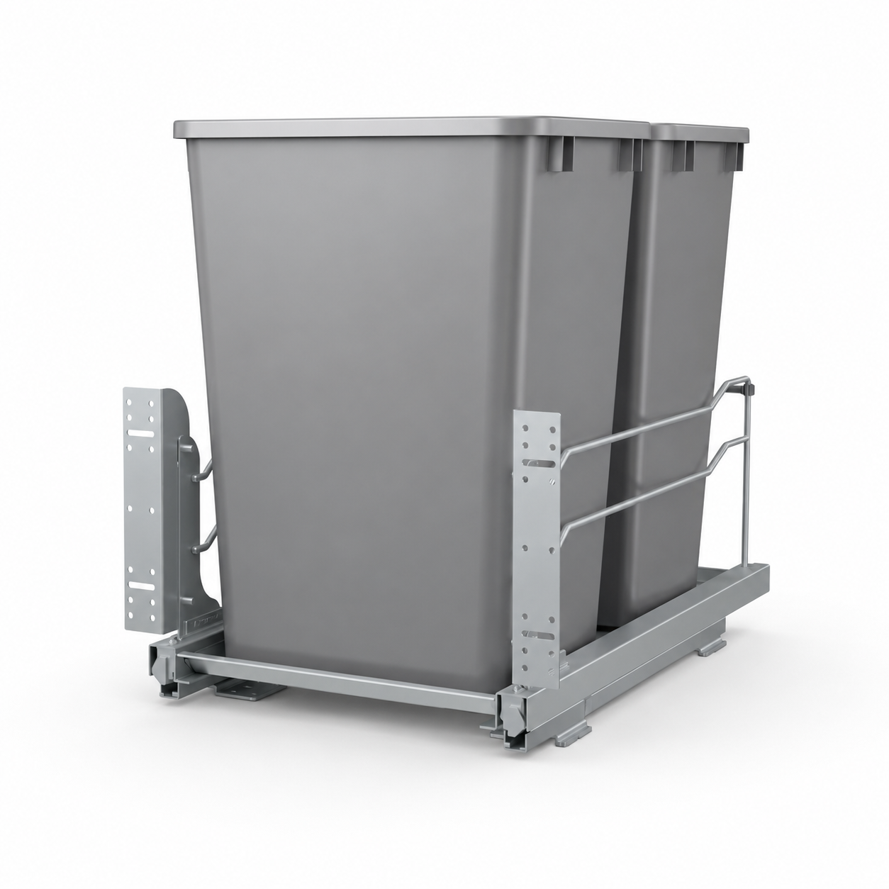 Pull-Out Trash Bin Cabinet