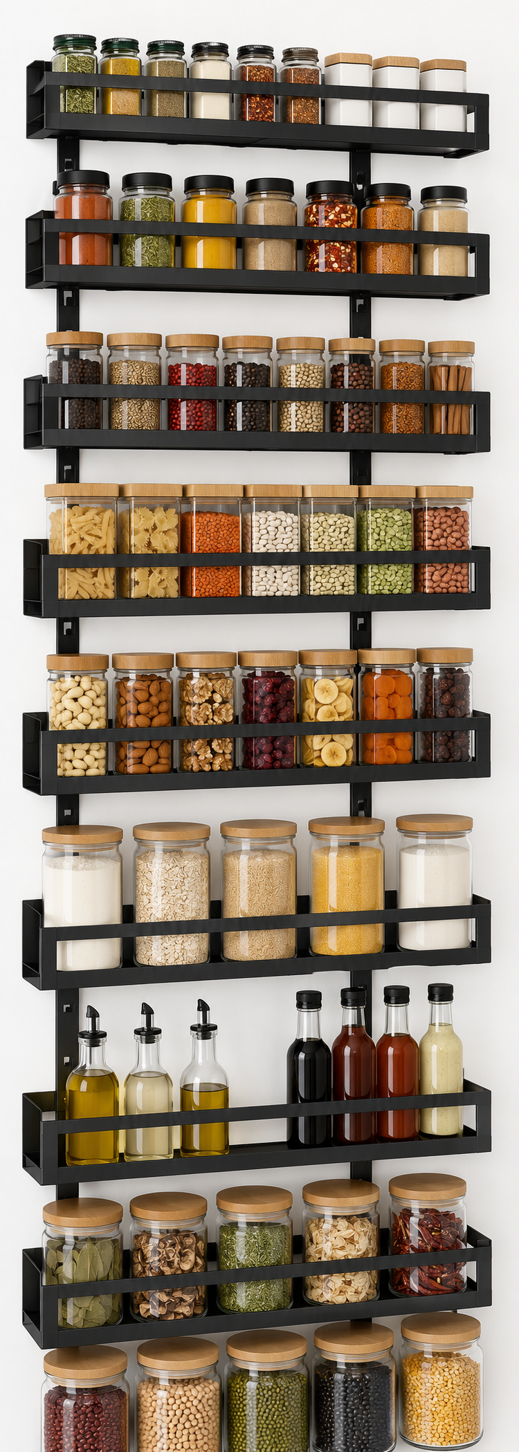 Wall Mounted Spice Shelf